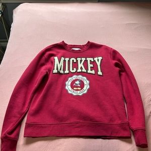 Red Mickey sweater from Disney